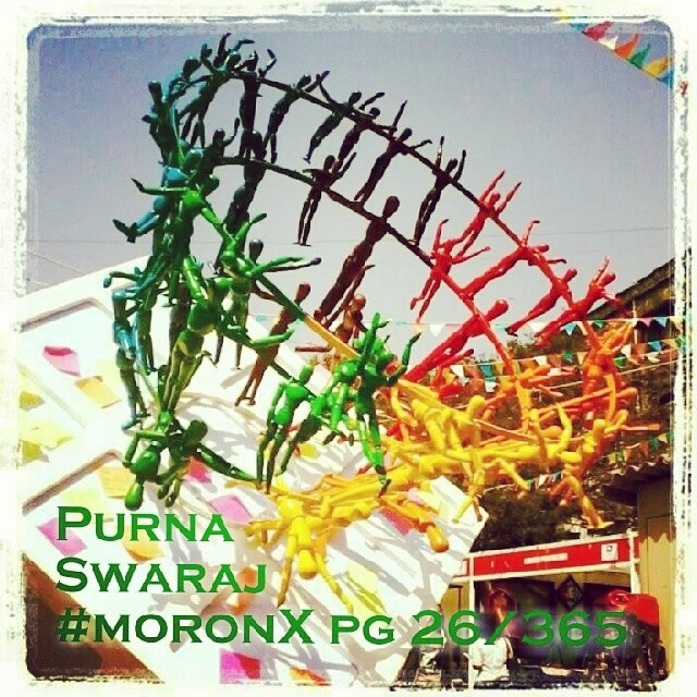 Purna Swaraj.. #moronX pg: 26/365