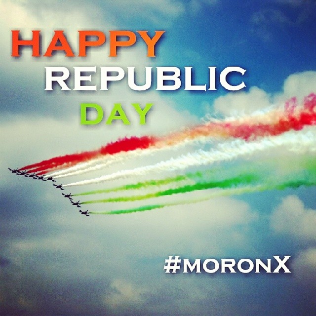 Happy Republic Day.. #moronX